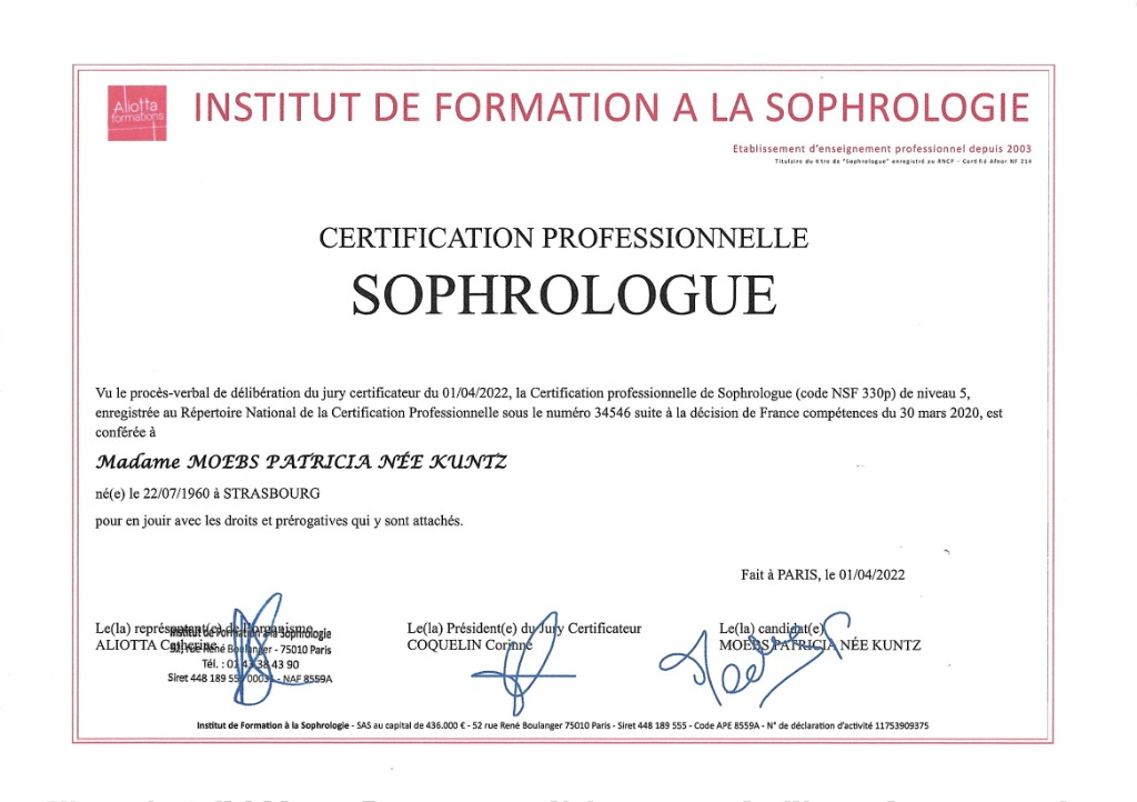 photo diplome Patricia Moebs