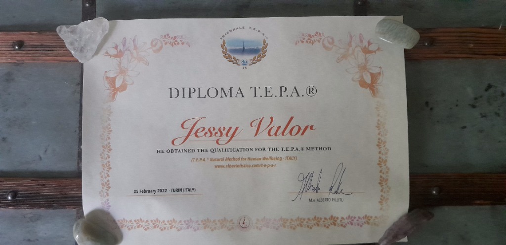 photo diplome Jessy Valor