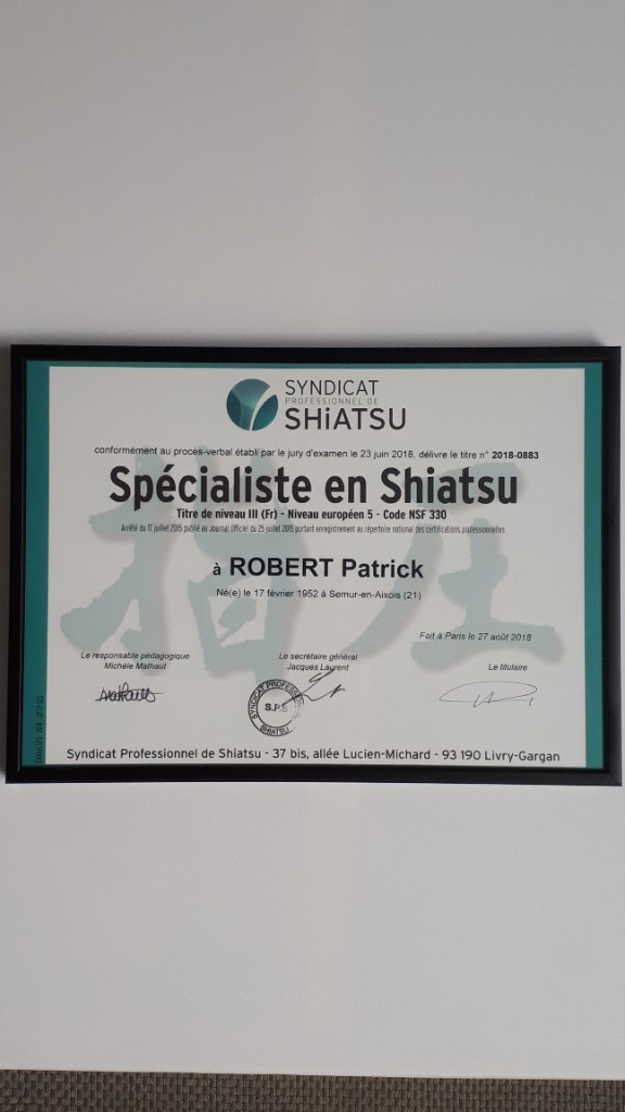 photo diplome Patrick Robert