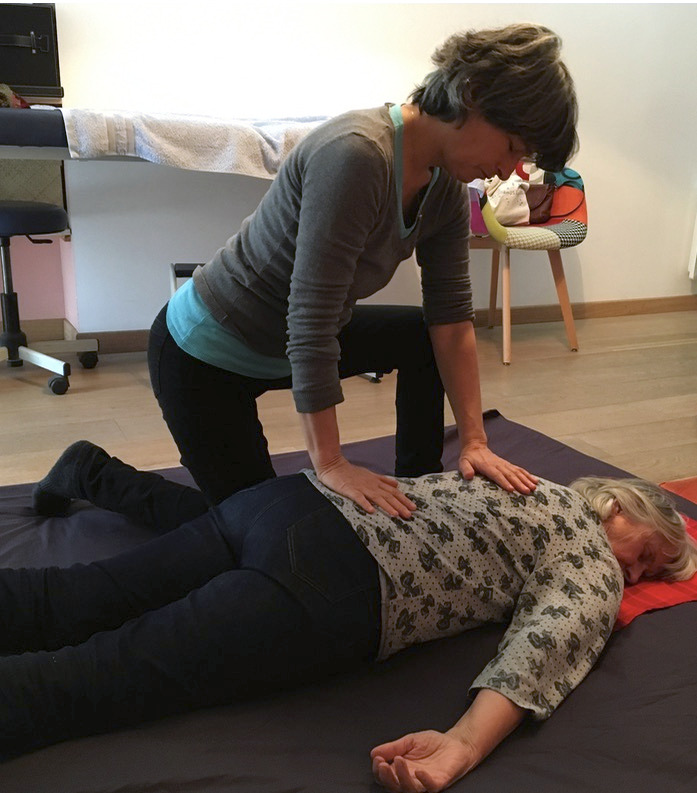 photo seance Véronique Porteneuve Shiatsu
