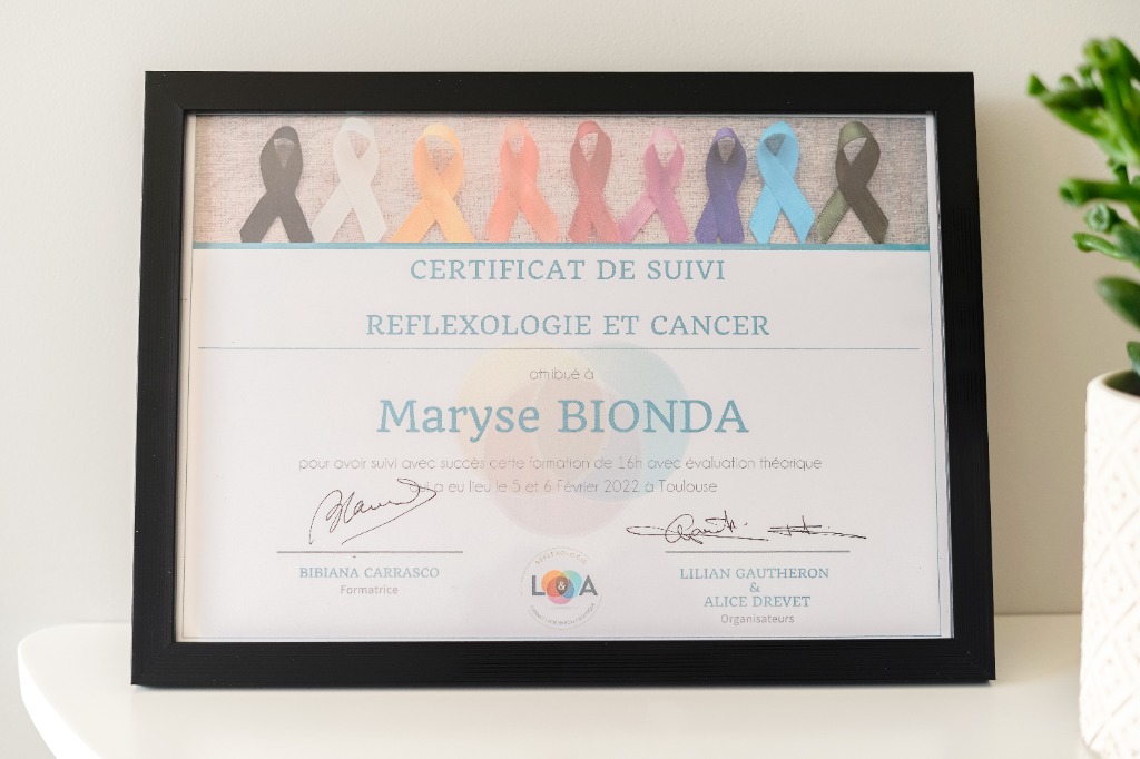 photo diplome Maryse Bionda