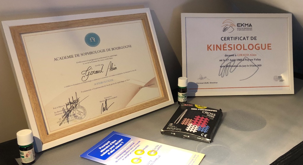 photo diplome Alain GIRAUD 