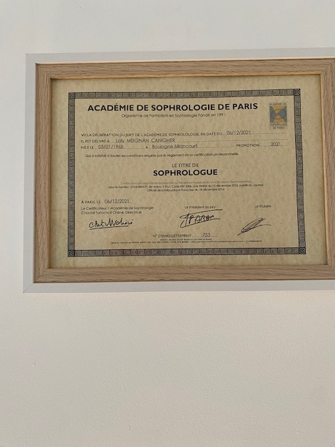 photo diplome Laly Meignan Ouisse