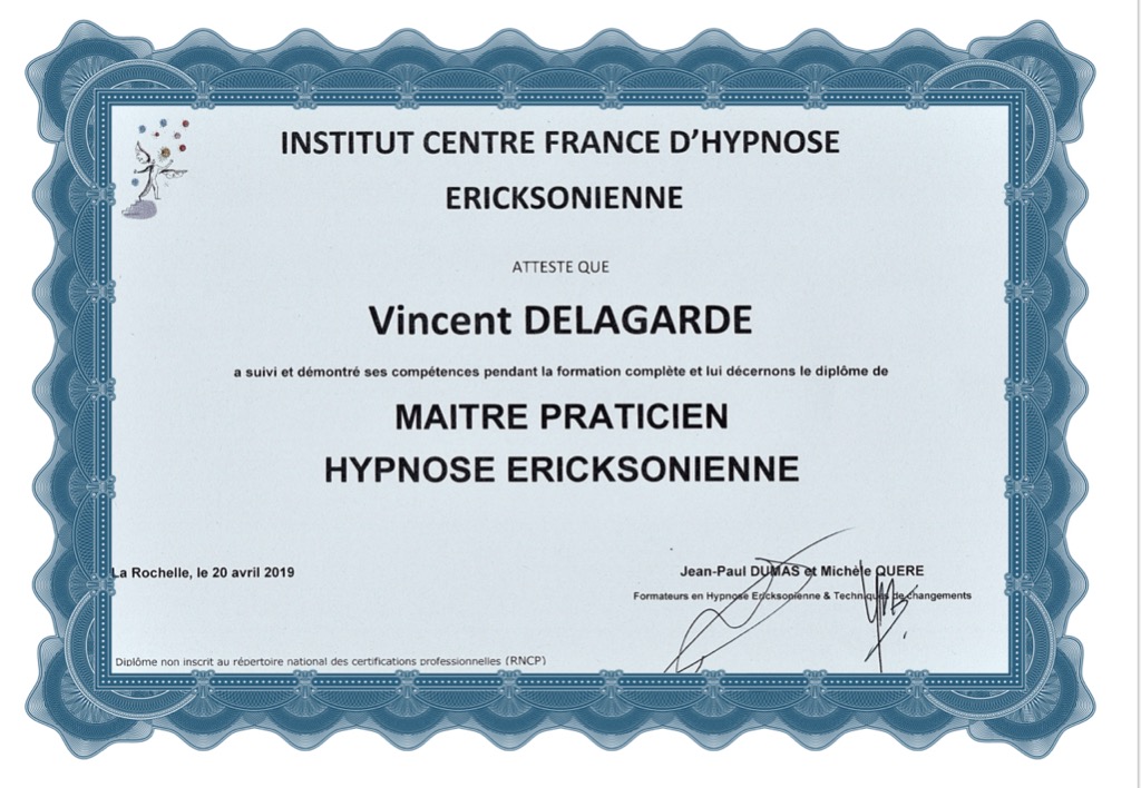 photo diplome DELAGARDE Vincent