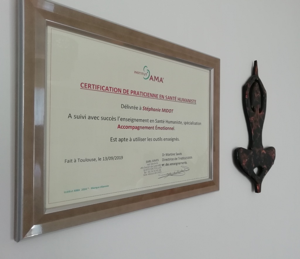 photo diplome Stéphanie MIDOT