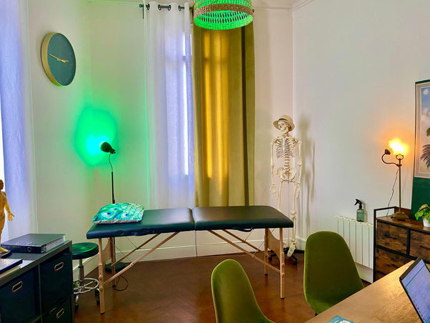 photo cabinet Peggy Meunier Kinésiologue