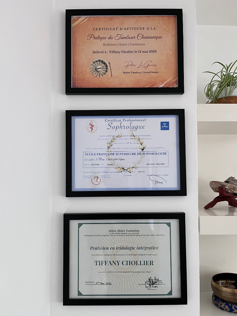 photo diplome Tiffany chollier