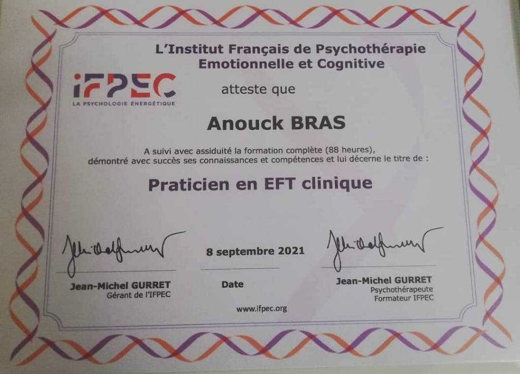 photo diplome Anouck Bras