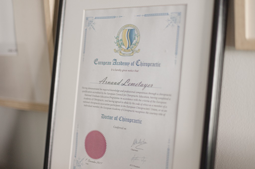 photo diplome Arnaud LEMETAYER