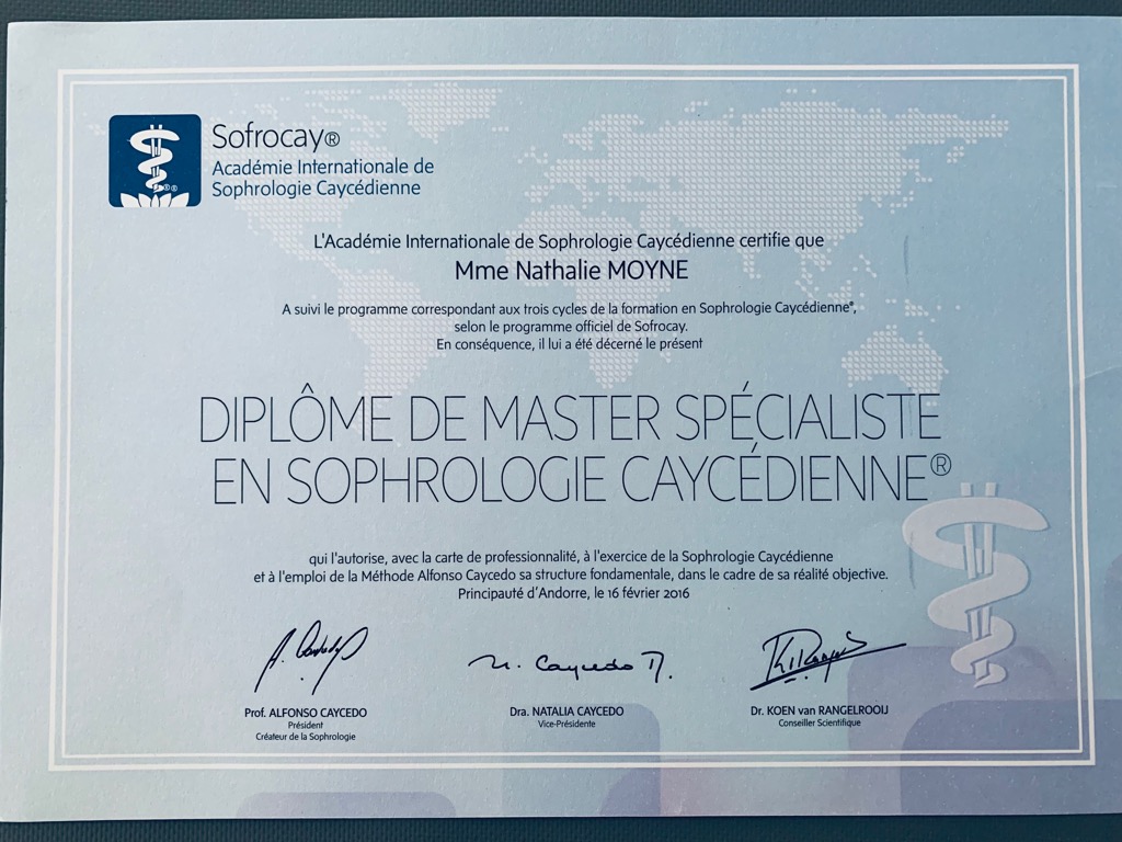 photo diplome Nathalie Moyne