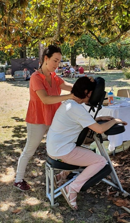 photo activite Loïs Darfeuille - Shiatsu Origyn