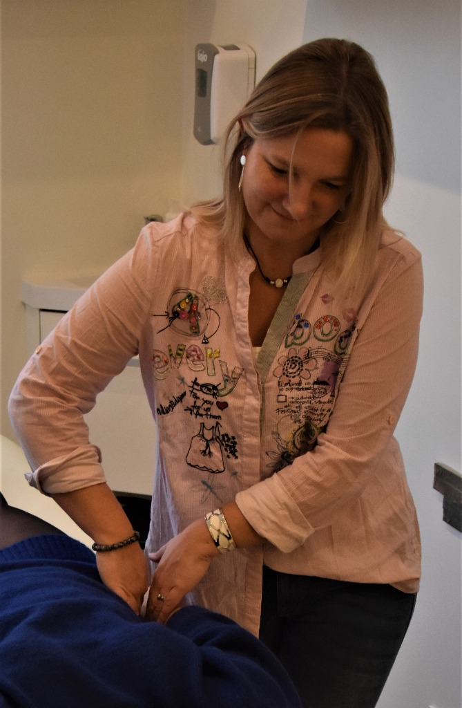 photo seance Messner Alexandra MA Kinésiologie