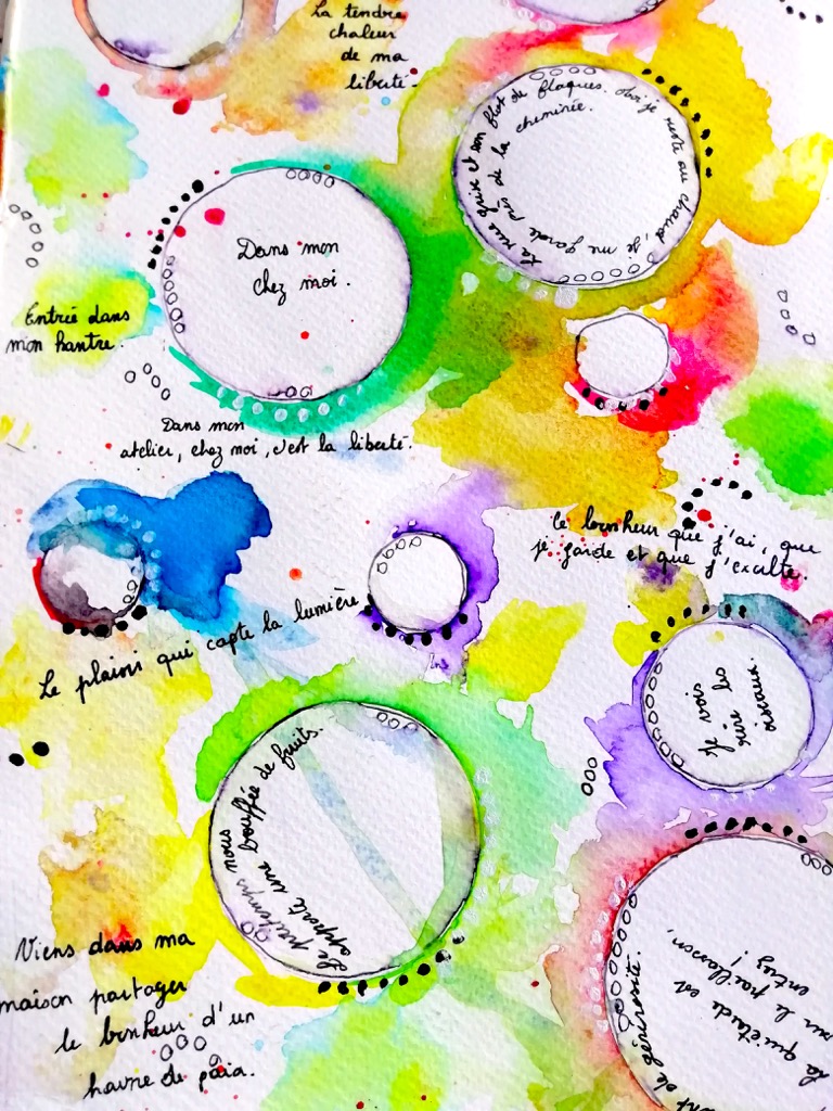 photo diplome Christel REYMOND L’Encrier-Art-thérapie