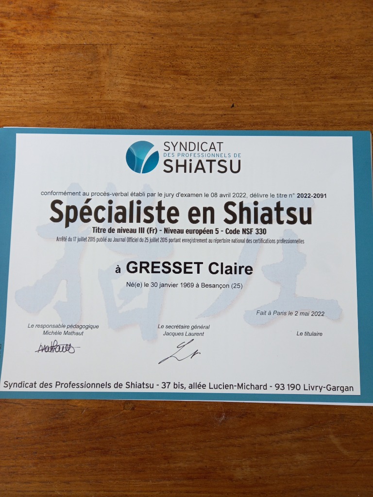 photo diplome Claire gresset