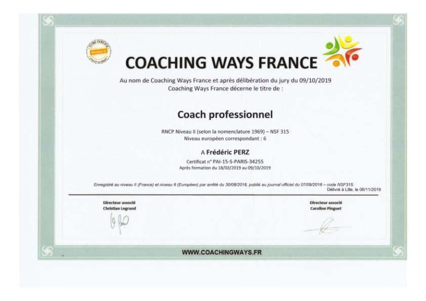 photo diplome Frederic Perz