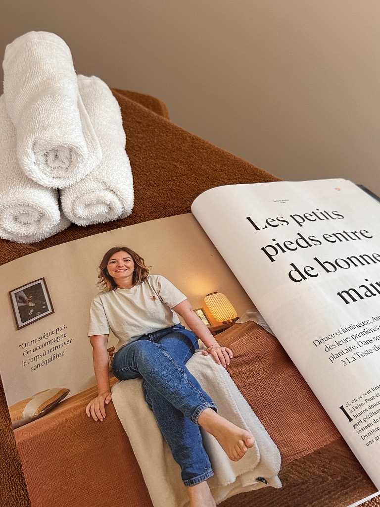 photo portrait Amandine Rey Ma.Săge Réflexologie