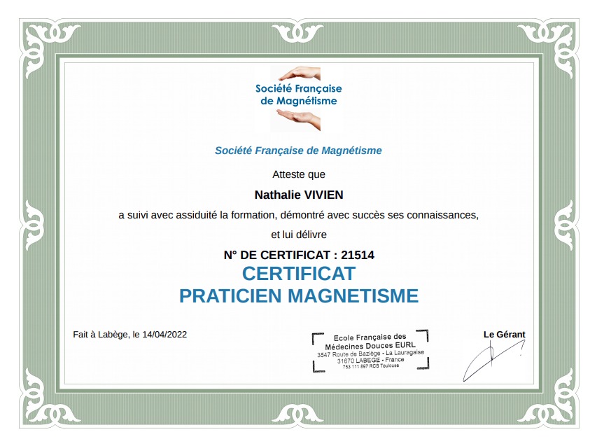 photo diplome Experiance Energie