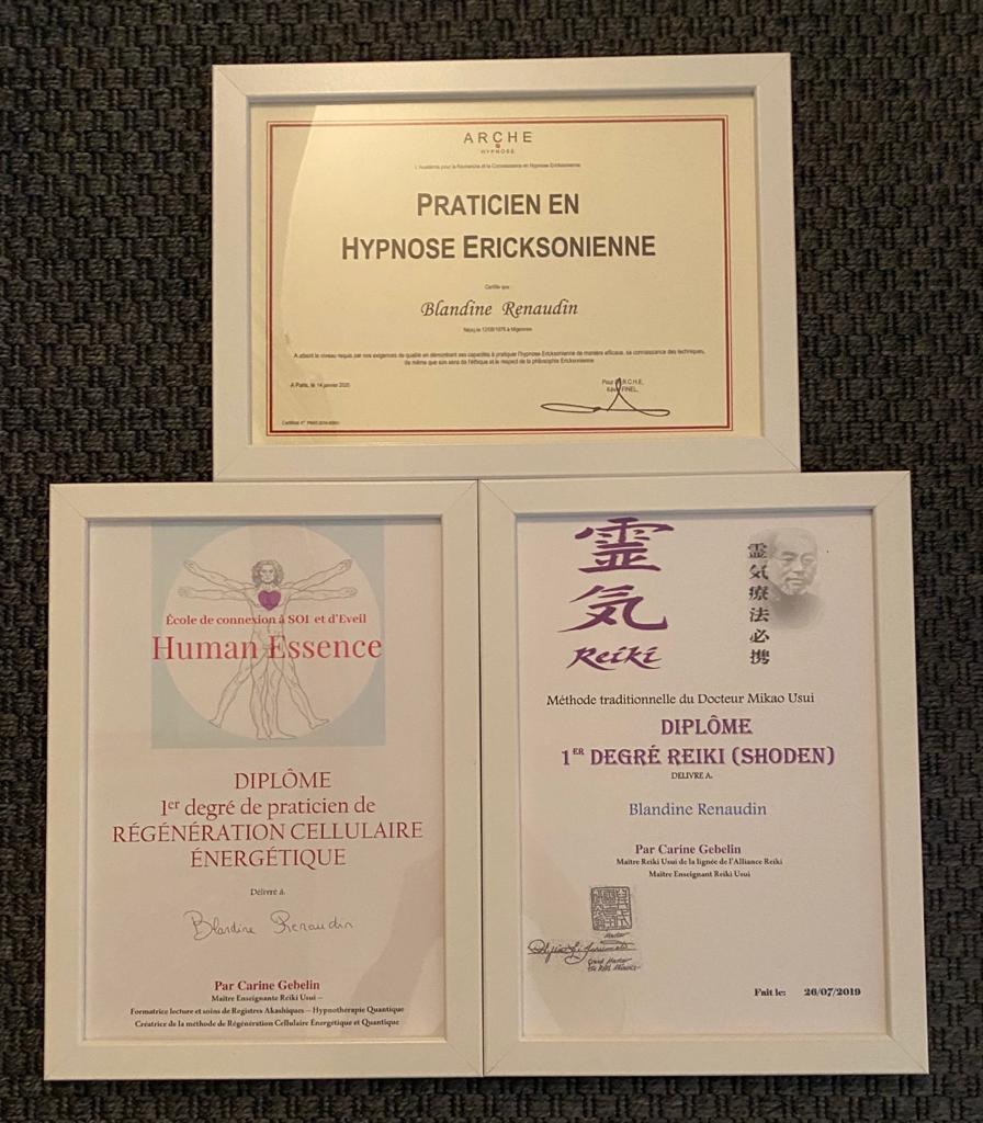 photo diplome Blandine renaudin