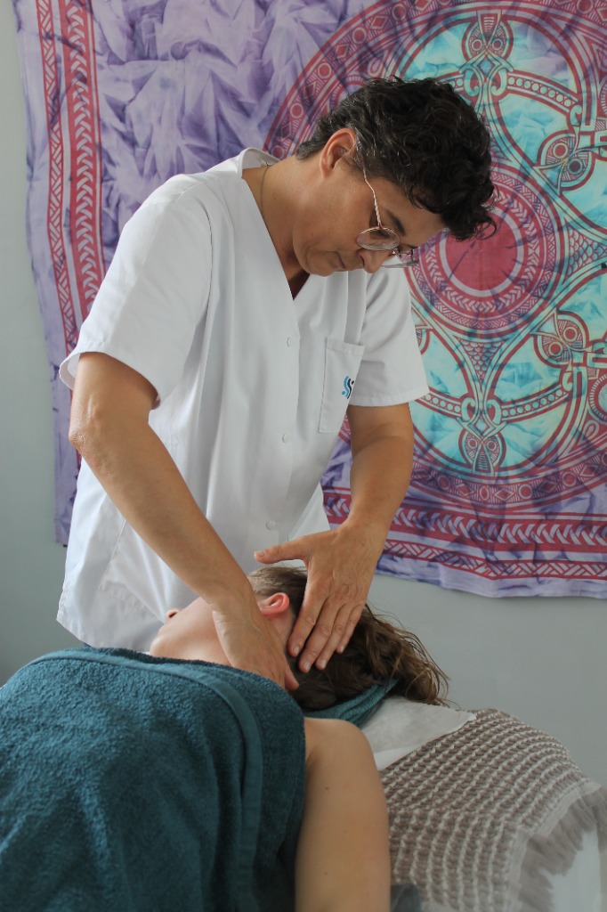 photo seance Agnès Barovsky Réflexologie Massages