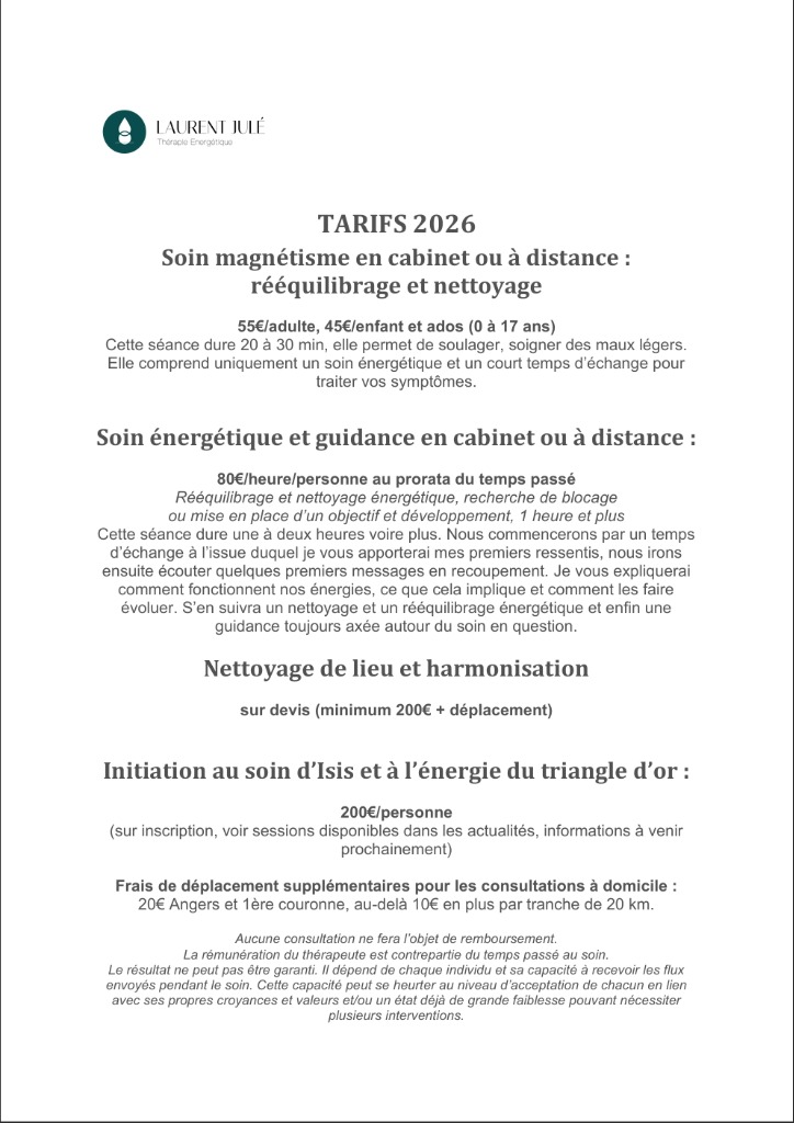 photo seance LAURENT JULÉ