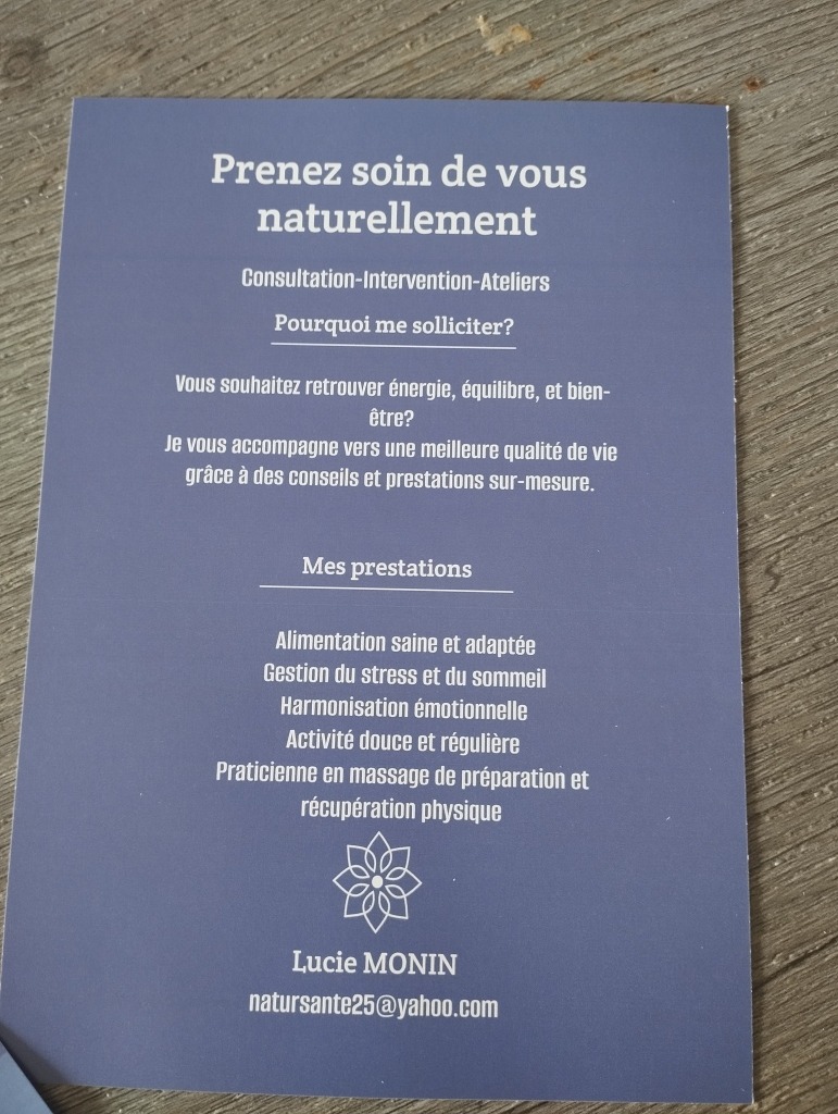 photo activite Lucie Monin