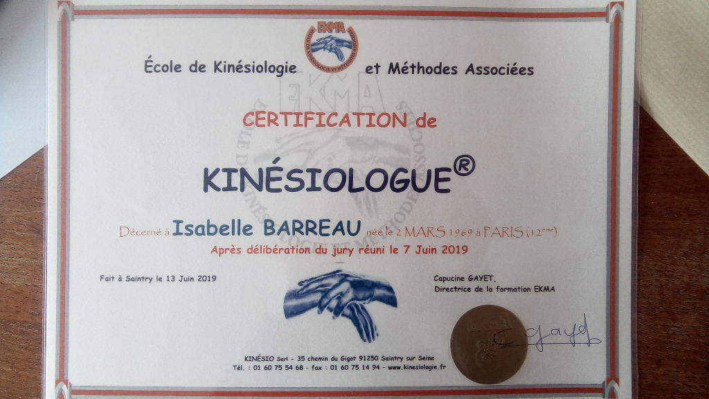 photo diplome L’Univers de Laya