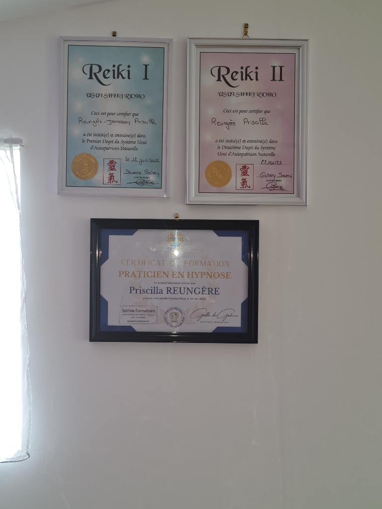 photo diplome Bulle d’énergies by Priscilla