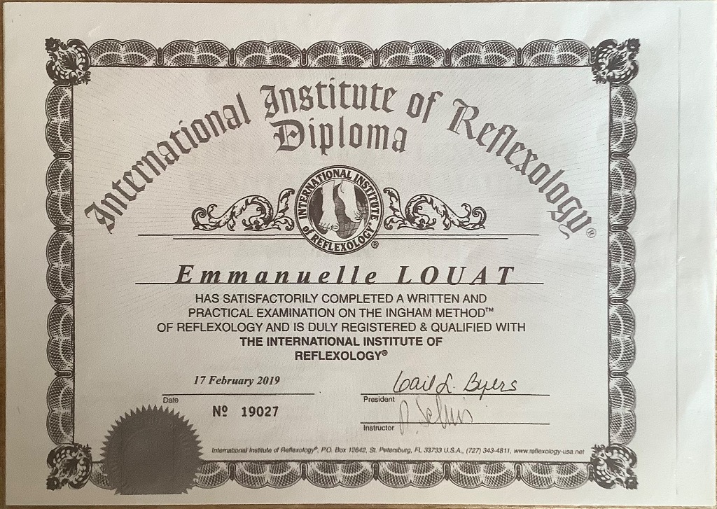 photo diplome Emmanuelle LOUAT 