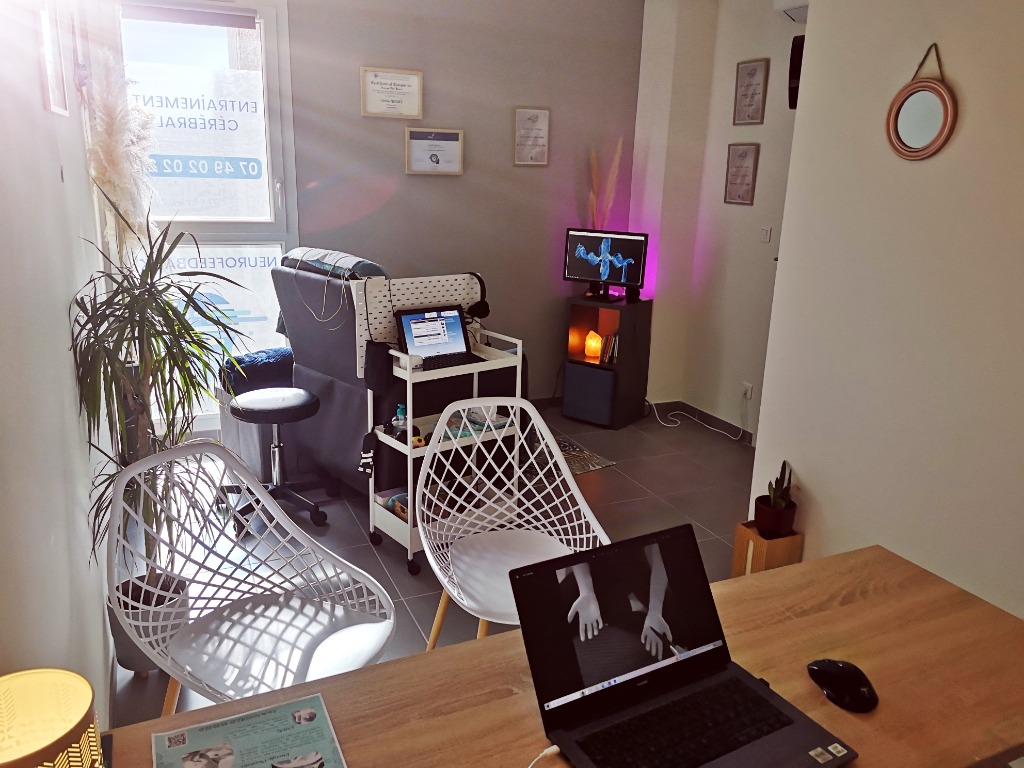 photo activite Cécile Noisiez Neurofeedback dynamique Neuroptimal