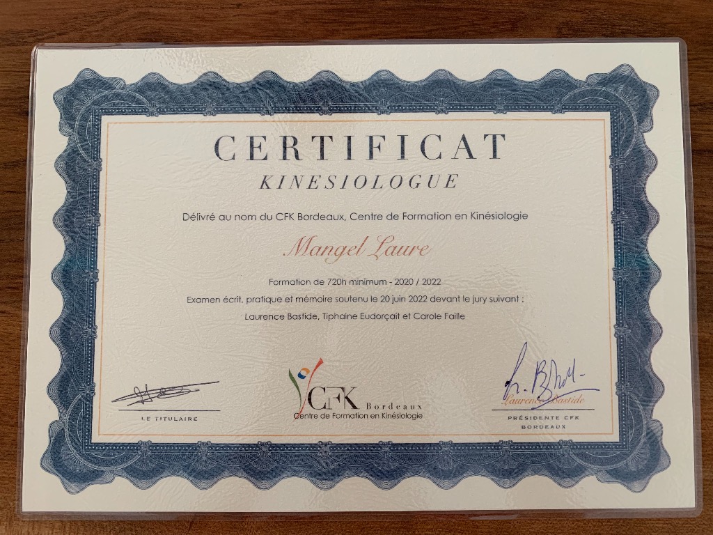 photo diplome Laure Mangel