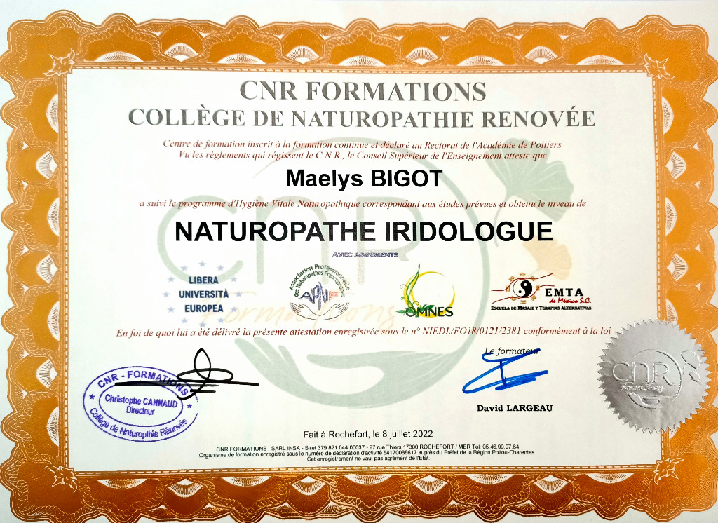 photo diplome Maelys BIGOT