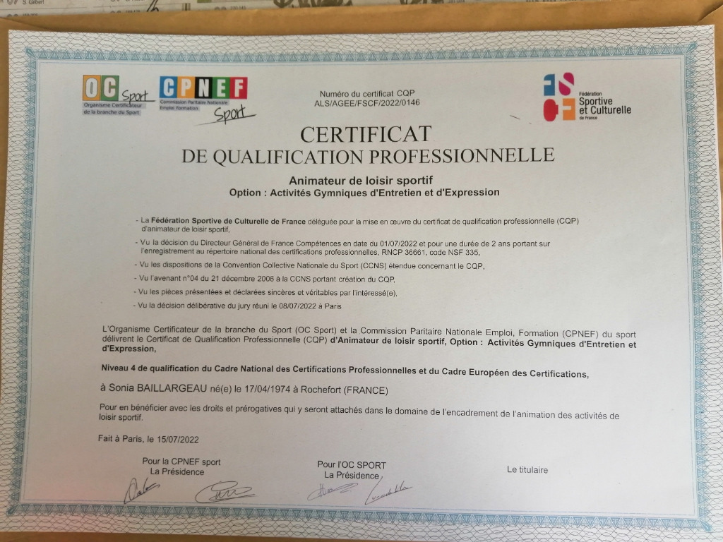 photo diplome Serenso