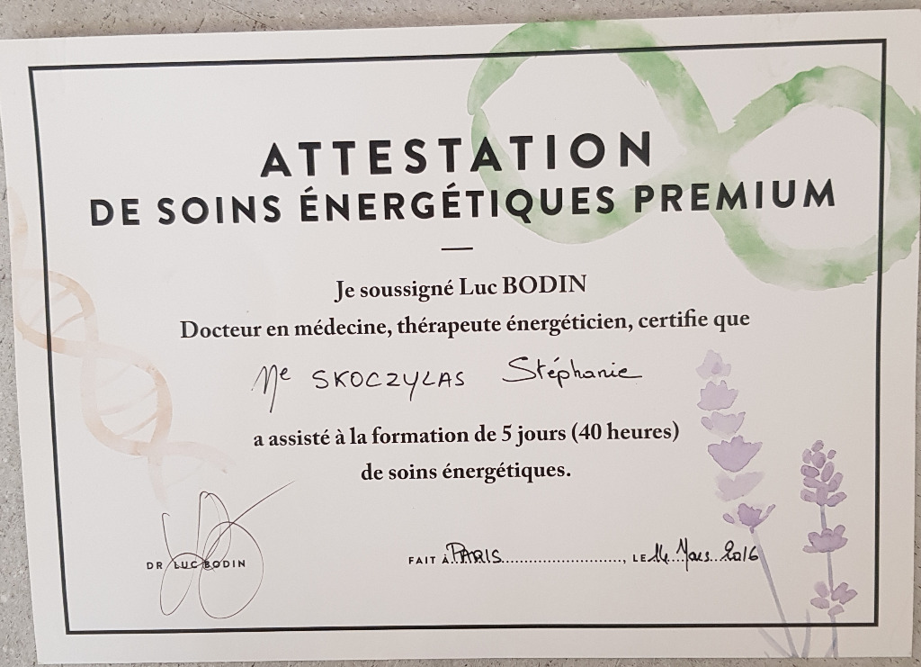 photo diplome Stéphanie Sko