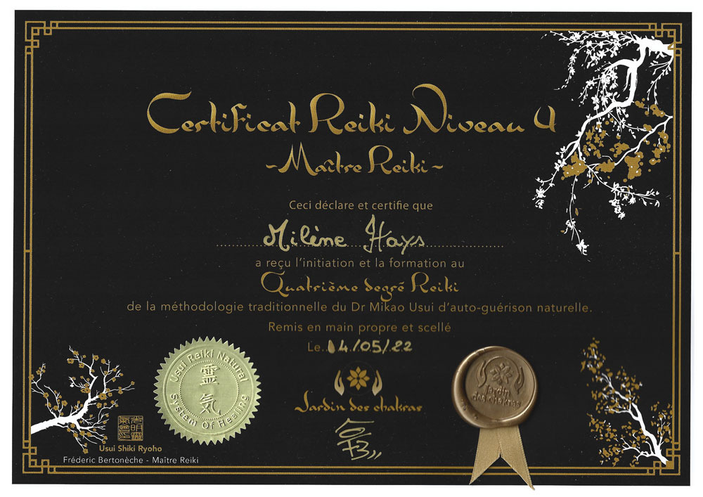 photo diplome Envolée Mystique