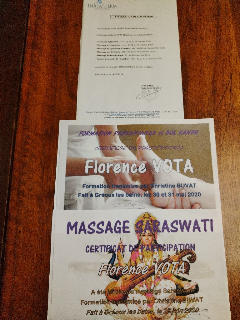 photo diplome Florence Vota 