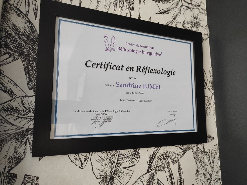 photo diplome Sandrine Jumel