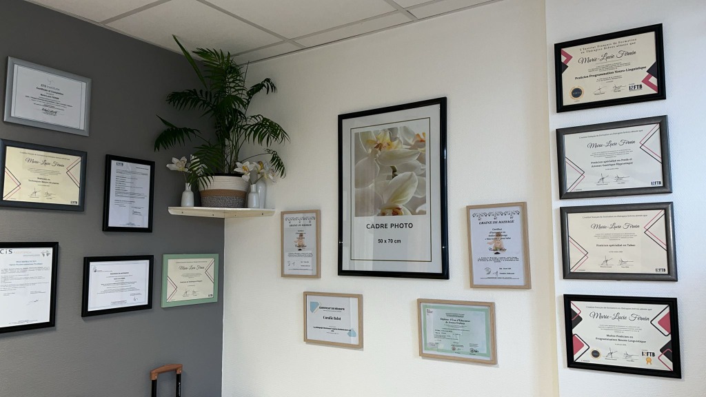 photo diplome Marie Lucie FERNIN