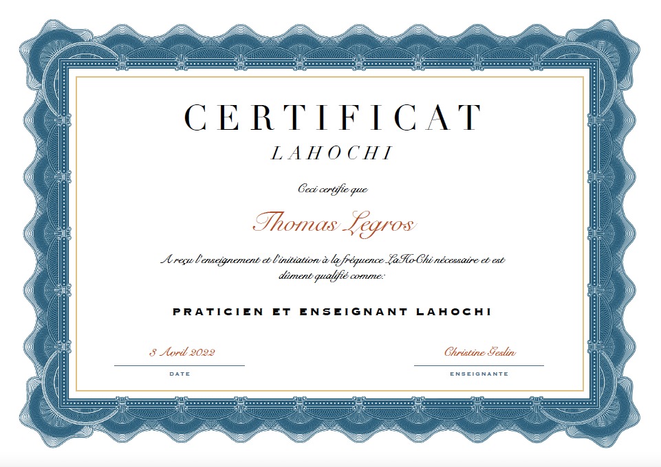 photo diplome Thomas Legros