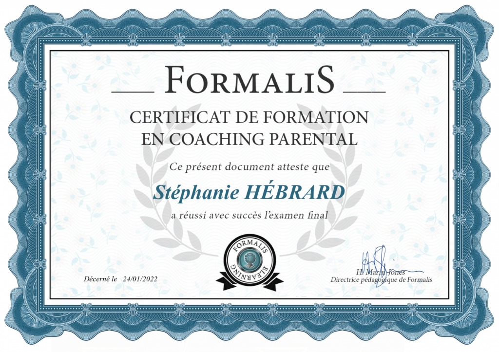 photo diplome La Maison Larimar_Stéphanie Hébrard