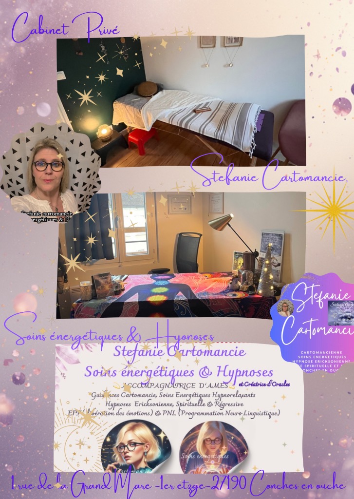 photo cabinet Stefanie Cartomancie ,Hypnoses & soin énergétique
