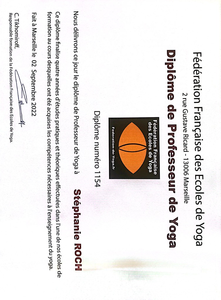 photo diplome Stephanie Roch