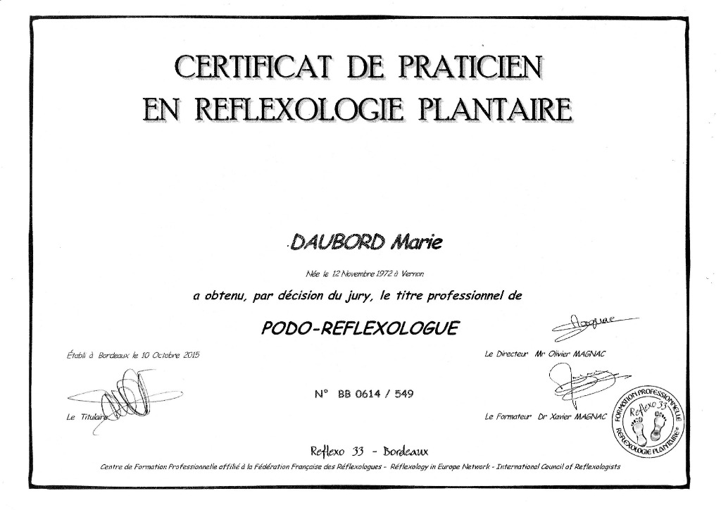 photo diplome Marie Daubord