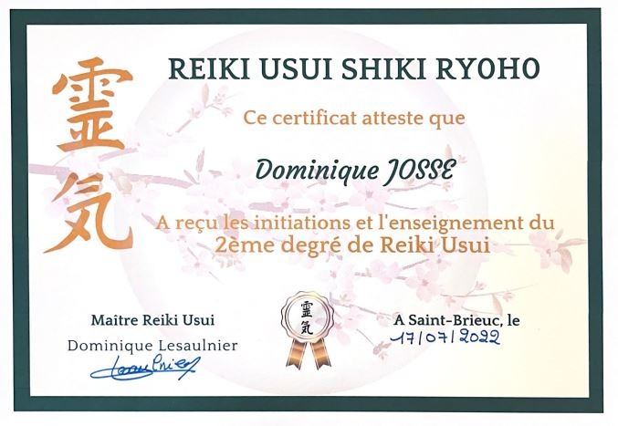 photo diplome DOMINIQUE JOSSE