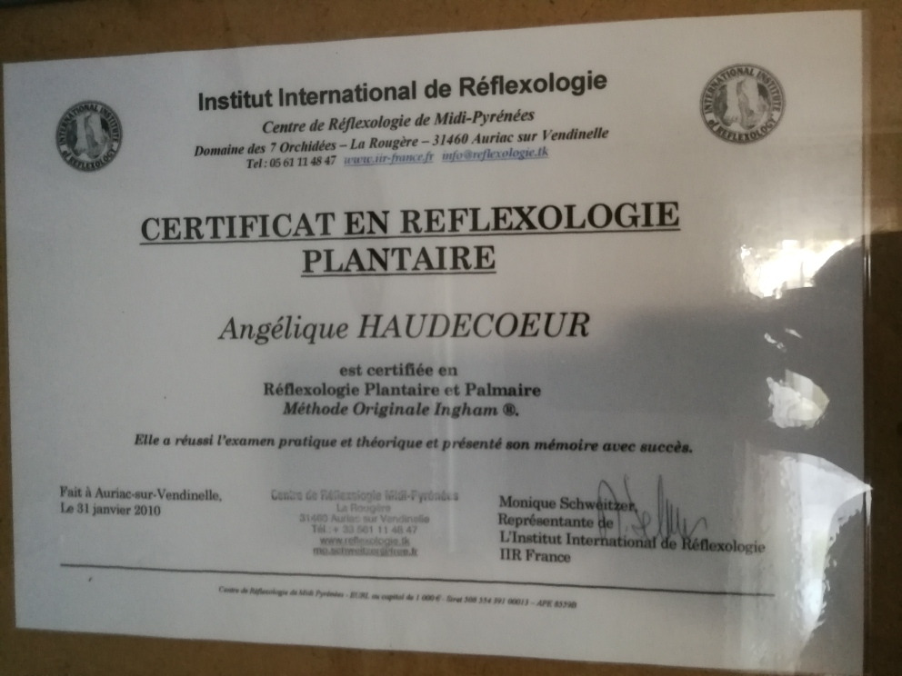 photo diplome Angel Reflexo