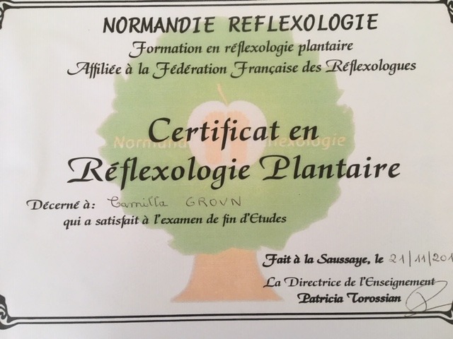 photo diplome Camilla Grovn