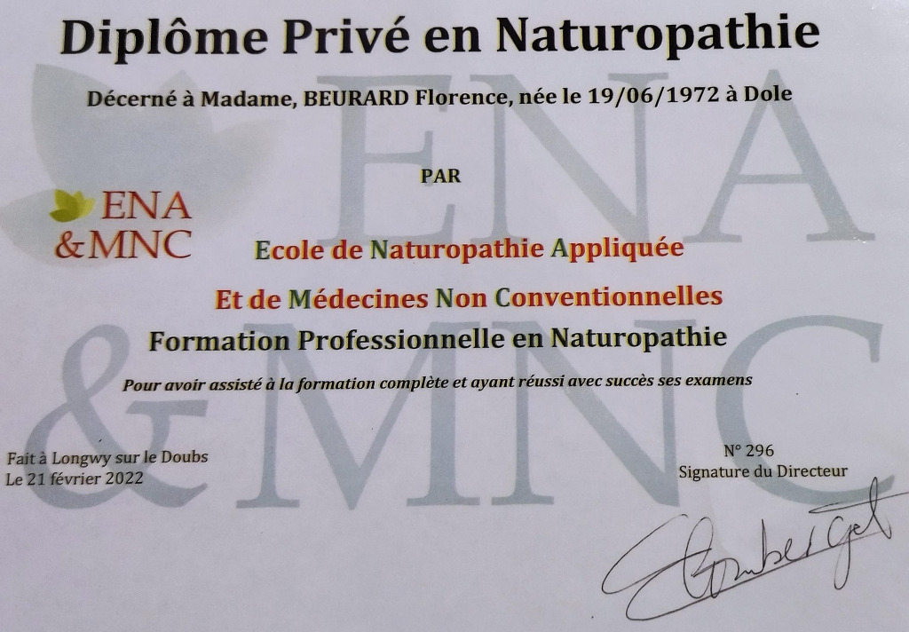 photo diplome Miss Green