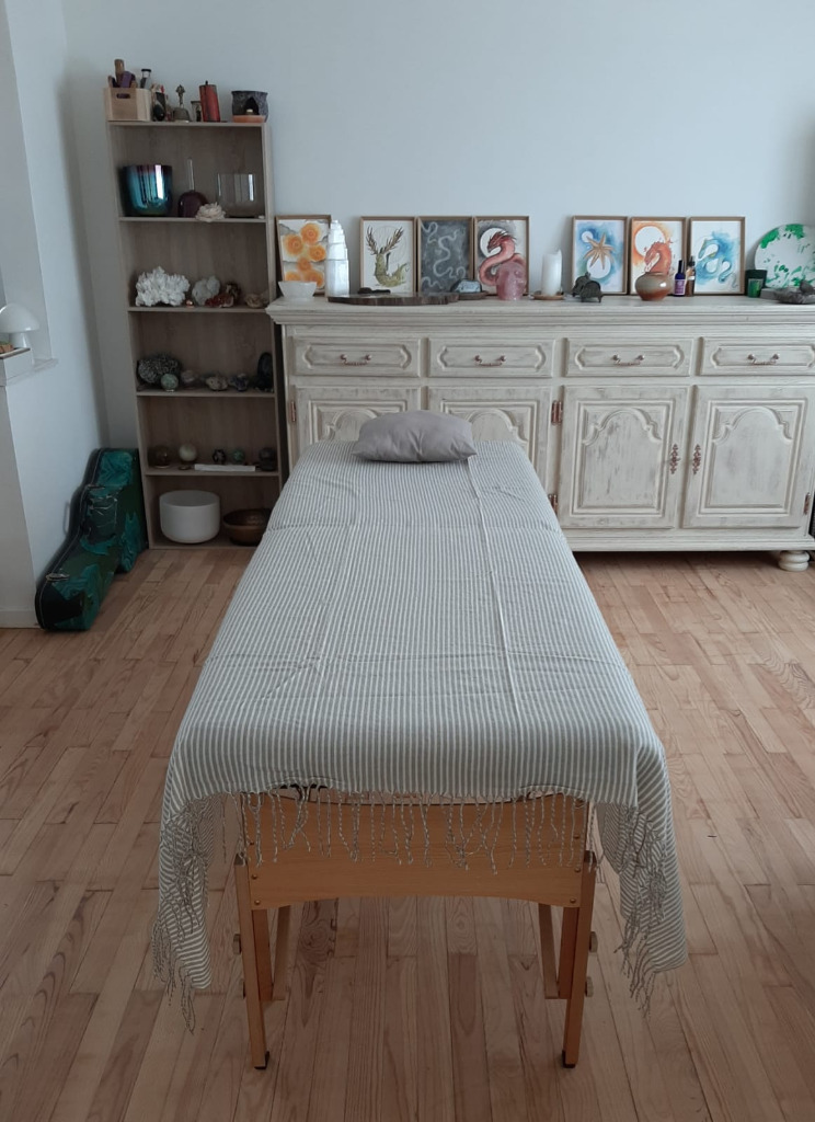 photo seance Marie-Hélène De Oliveira - Les Zenergies