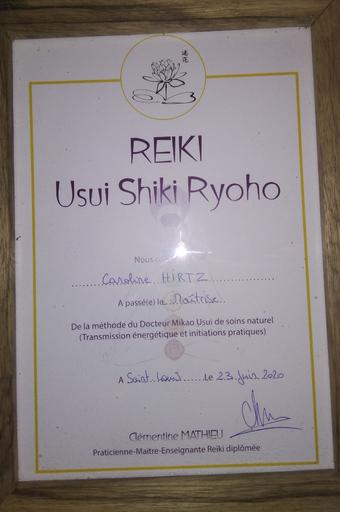 photo diplome Caroline HIRTZ