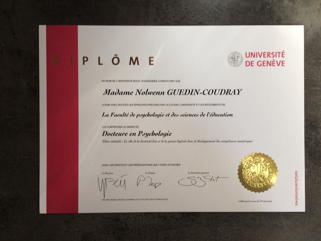 photo diplome Famille Ressourcée (Nolwenn Guedin)