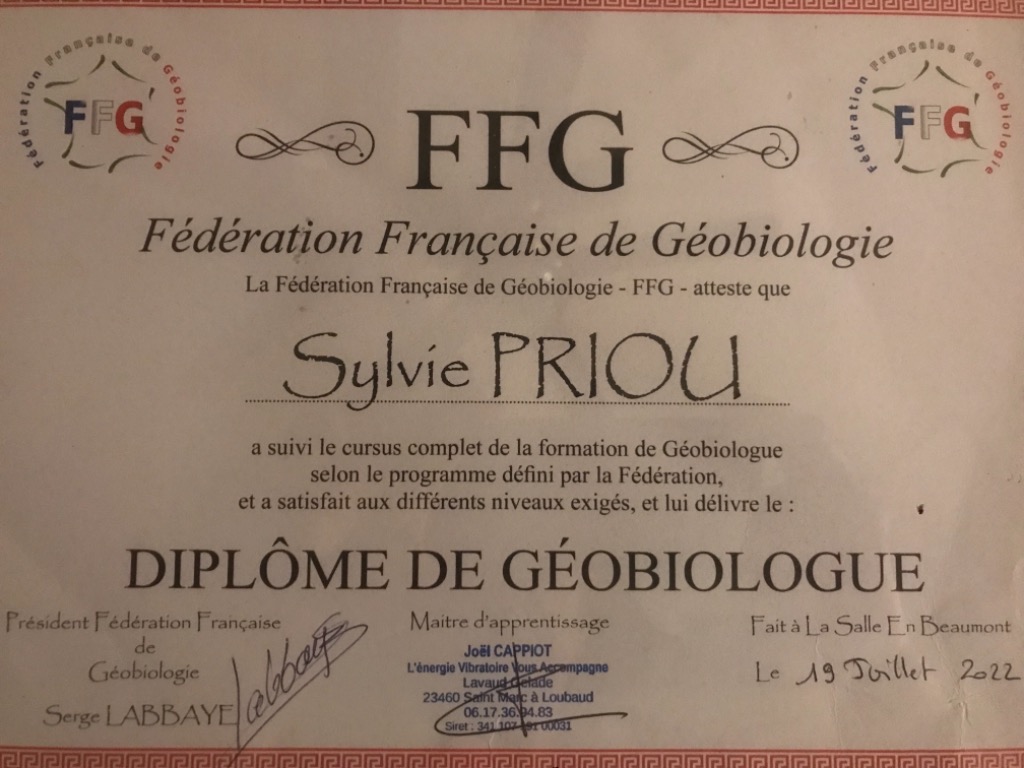 photo diplome Sylv’Harmonie